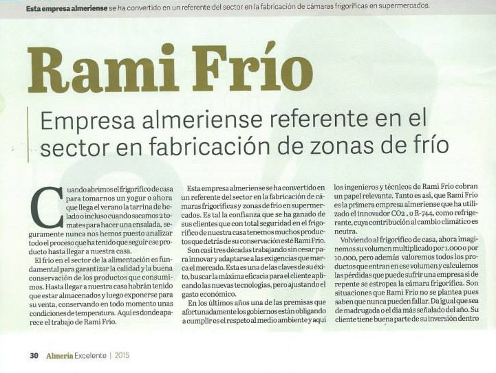 Ramifrio empresa lider referente